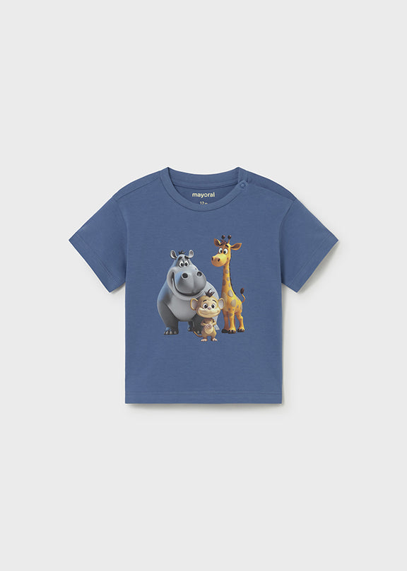 Maglietta  m/c animal - 1008
