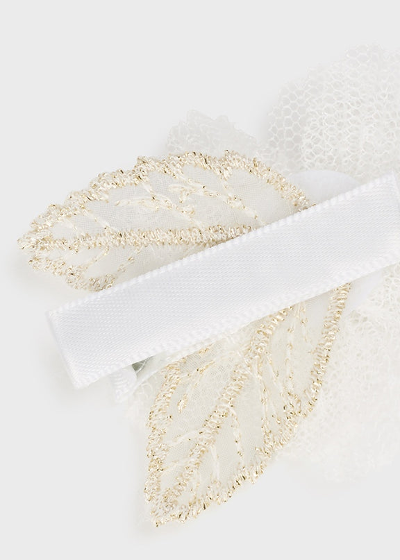 Spilla fiore tulle - 10672