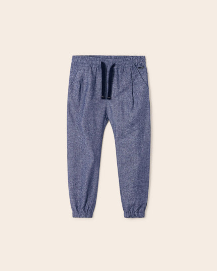 Pantalone lino jogger - 3515