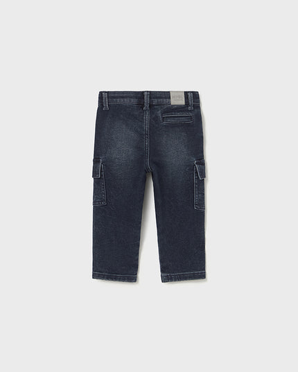 Pantalone soft denim cargo - 2505
