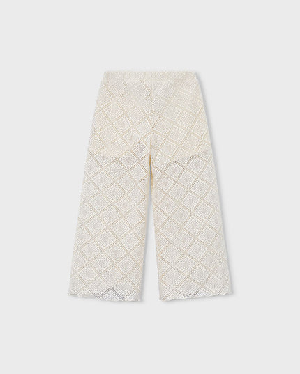 Pantalone lungo crochet - 3591