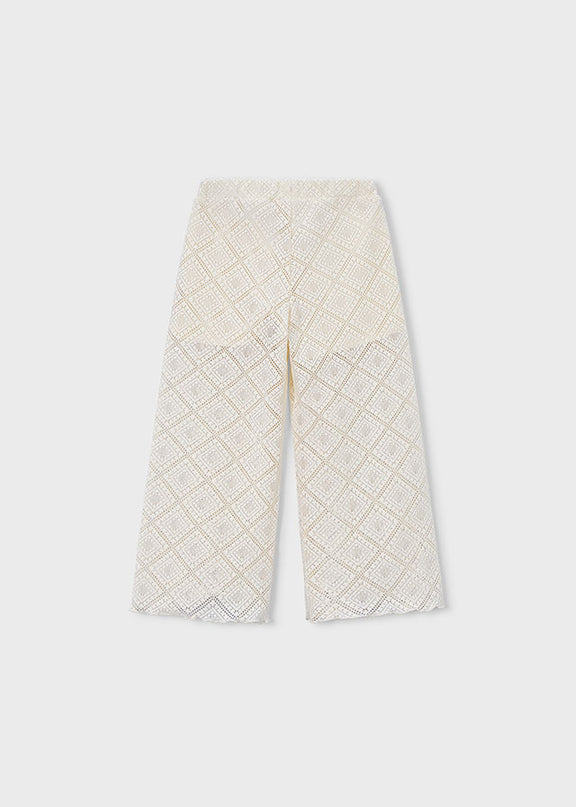 Pantalone lungo crochet - 3591