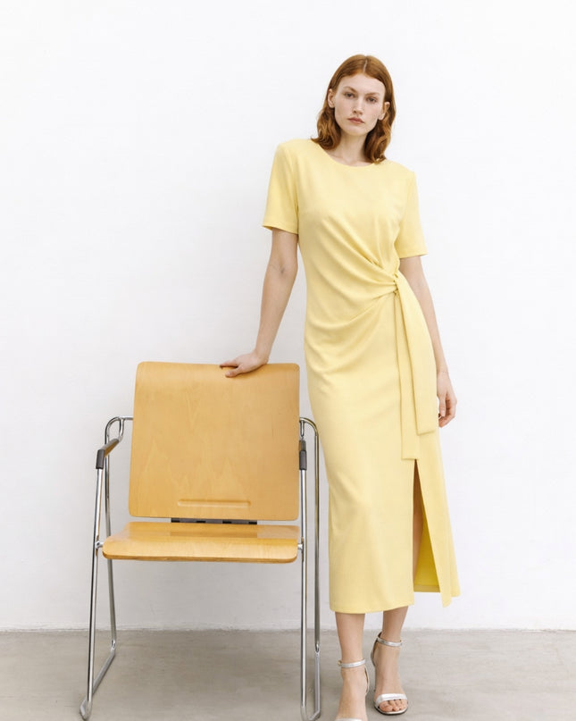 Abito Donna Giallo LOKITA - Primavera Estate