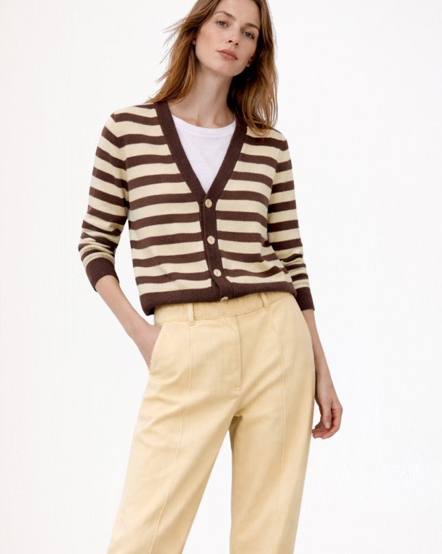 Cardigan Donna a Righe LOKITA - Primavera Estate