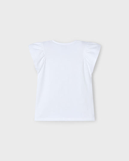 Maglietta m/c fiori - 3002B