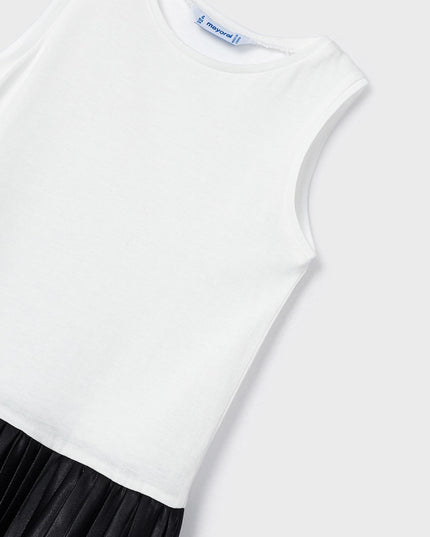 Vestito tricot con motivi - 4923