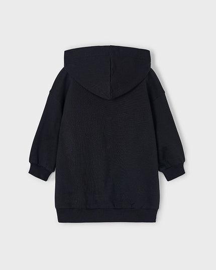 Vestito felpa cappuccio - 4928