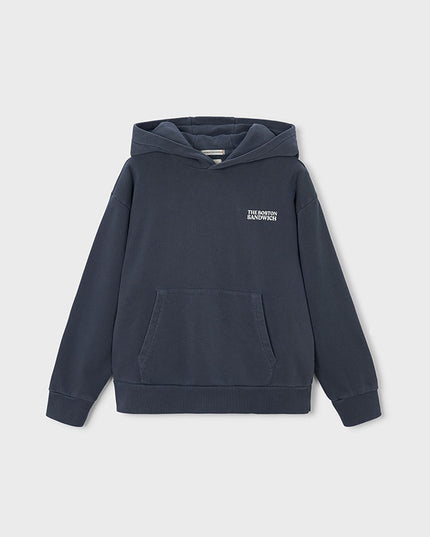 Felpa cappuccio print - 7420