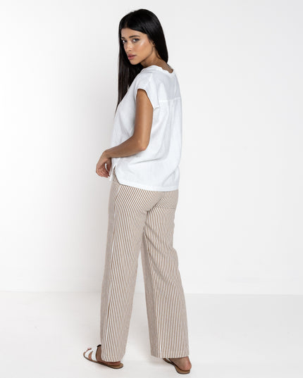 Blusa Donna Avorio LOKITA - Primavera Estate