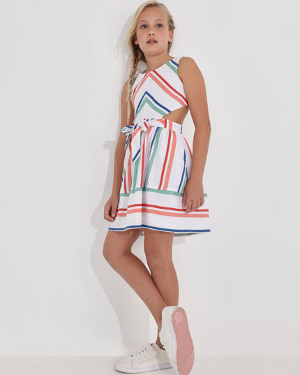 Vestito righene - 6921