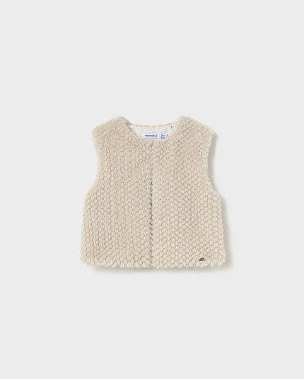 Gilet pelo strutturato - 2359