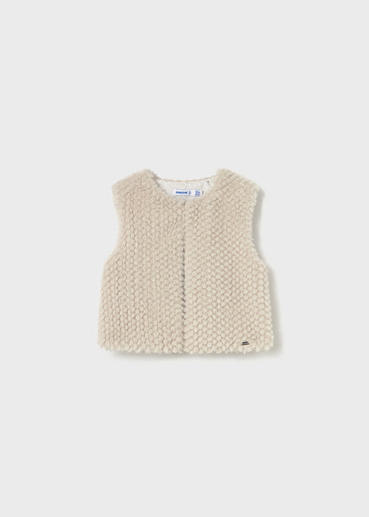 Gilet pelo strutturato - 2359