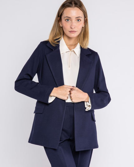 Giacca basic in punto milano - LOK023/1283
