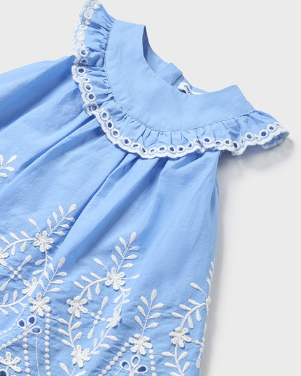 Vestito orlo ricamato - 1915B