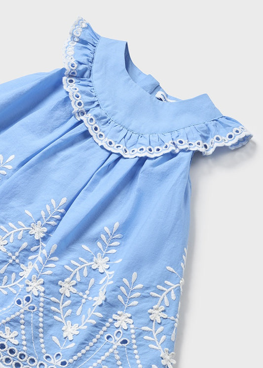 Vestito orlo ricamato - 1915B