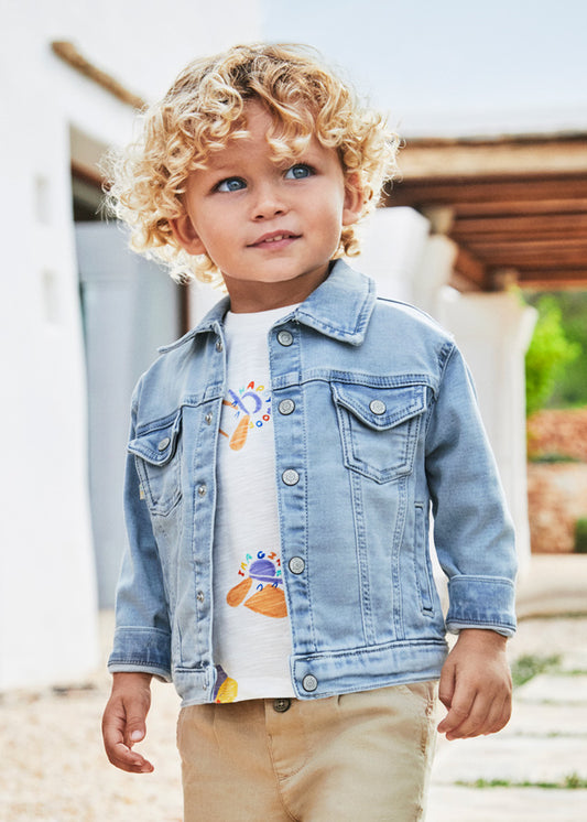 Giacca jeans soft denim - 1446