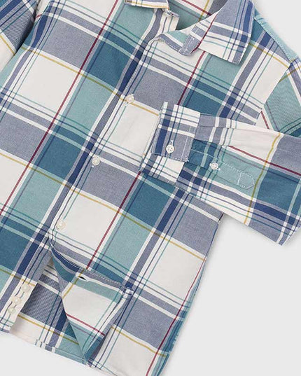 Camicia m/l quadri - 4102