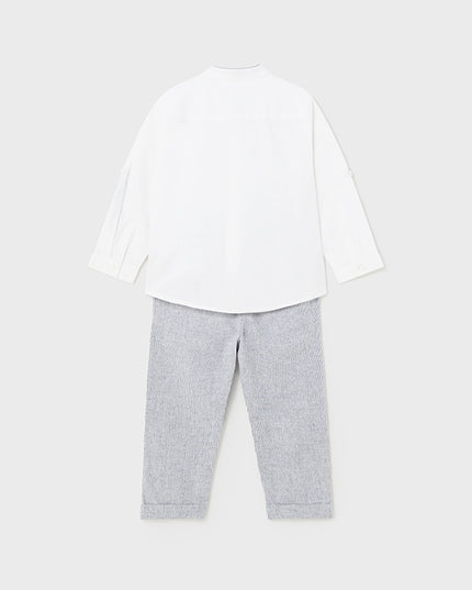 Completo pantaloni lino cani - 1555