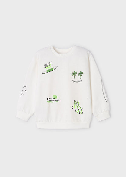 Pullover stampato - 3447