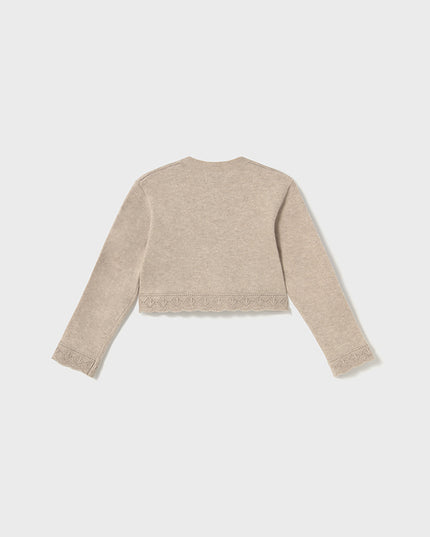 Cardigan tricot basico girocollo - 302