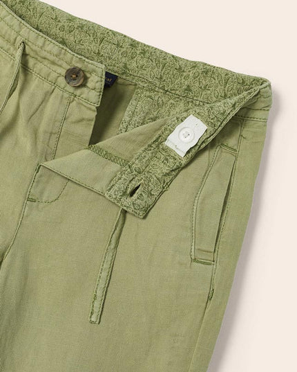 Pantalone lino delav - 3512