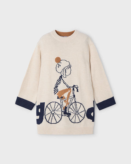 VESTITO TRICOT CON MOTIVI - 4926