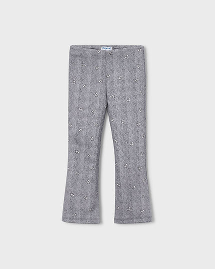 Leggings flare scamosci print - 4730