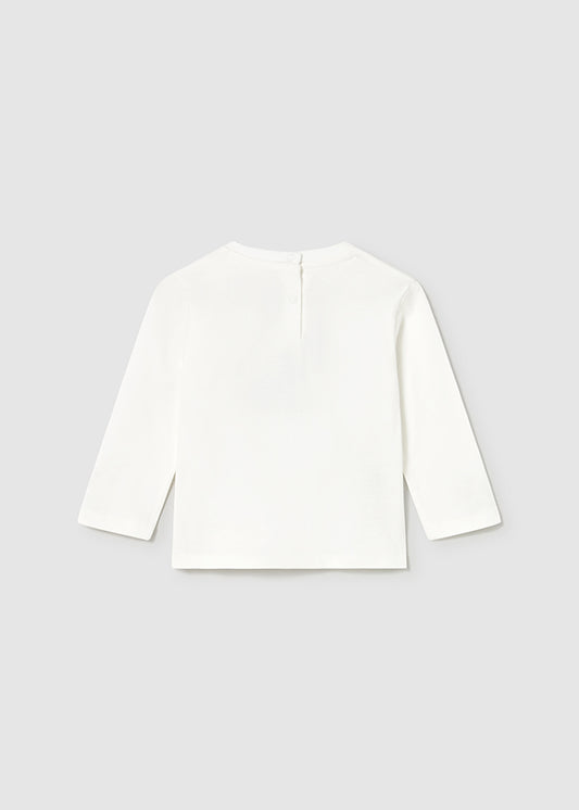 Camicia m/l applicazioni tessuto - 2072