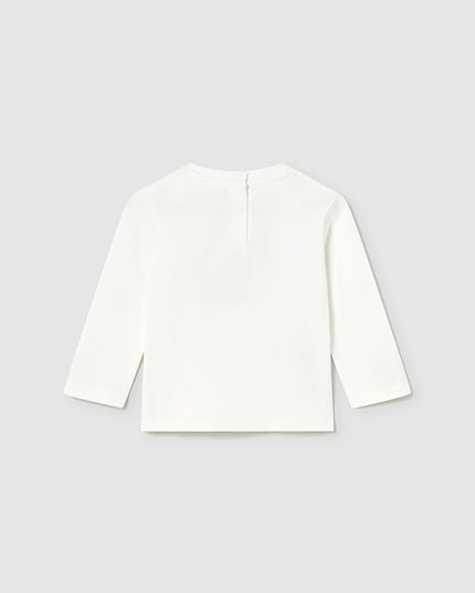 Camicia m/l applicazioni tessuto - 2072