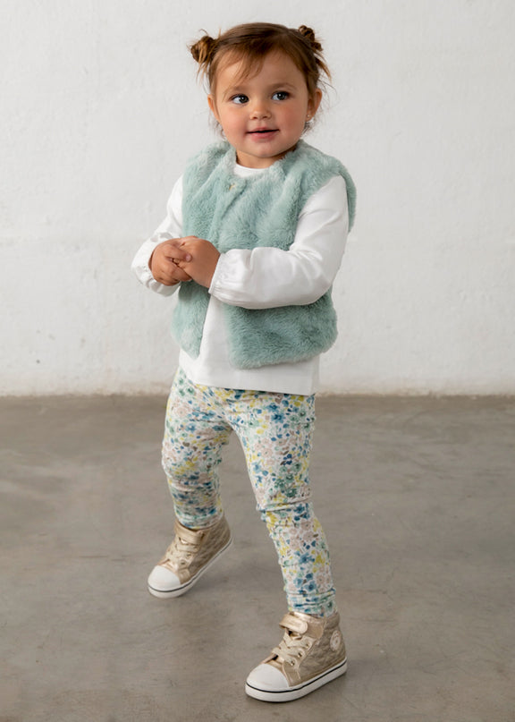 Compl. leggings gilet pelo - 2784
