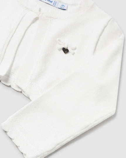 Cardigan tricot basico girocollo - 302