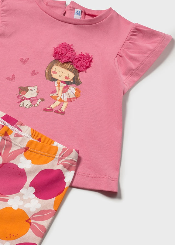 Comp.leggings stampato - 1751