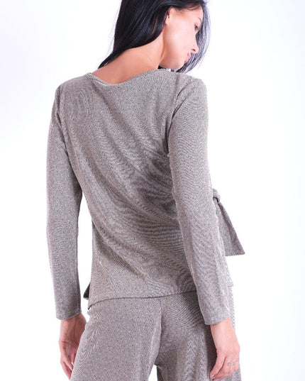 Maglia nodo laterale fantasia - AI55610F1
