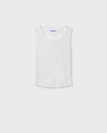 Top tricot cut out schiena - 6026