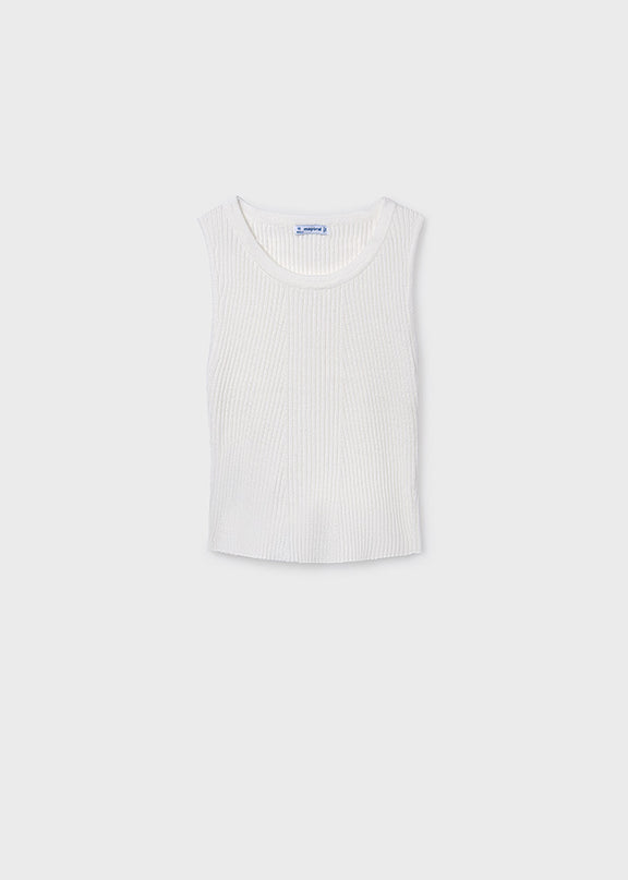 Top tricot cut out schiena - 6026