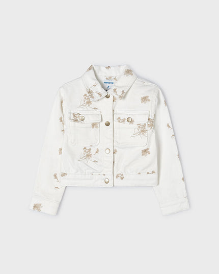 Giacca ricamo twill - 3472