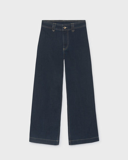 Pantalone denim wide leg - 7503