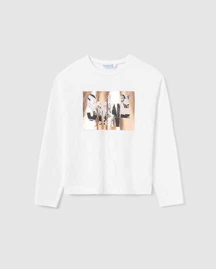 Maglietta m/l grafica - 7054