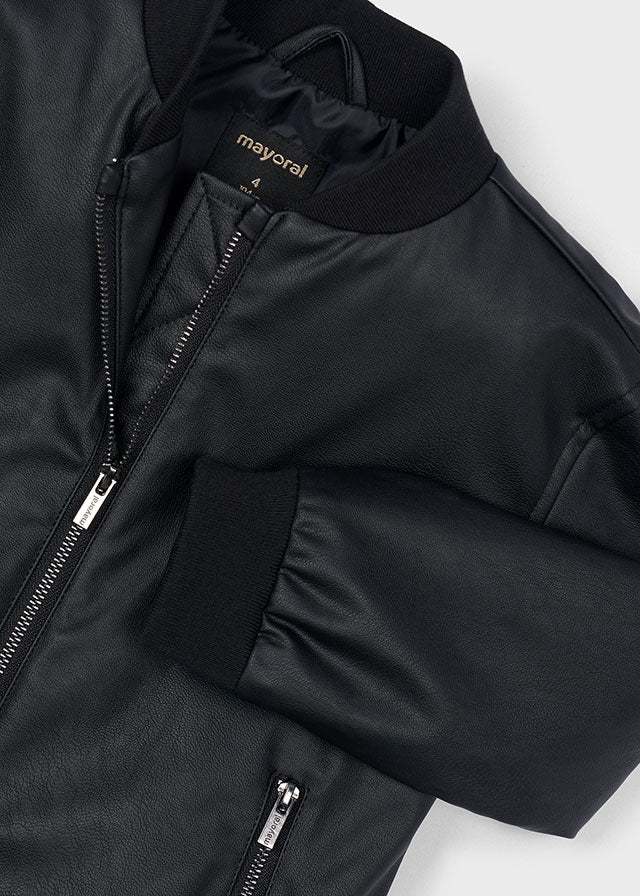 Giacca effetto pelle - 4413