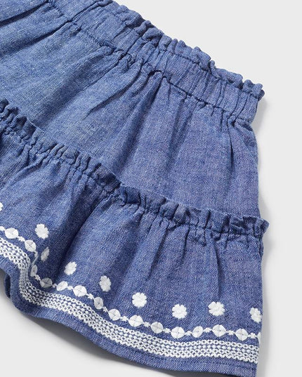 Completo gonna lino ricamato - 1933