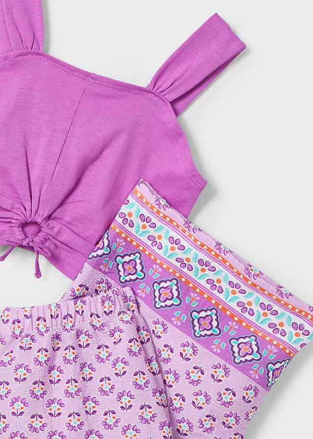 Completo pantalone lungo stampato - 3562