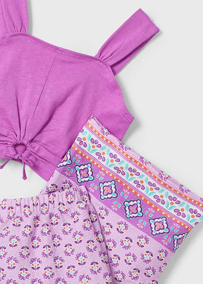Completo pantalone lungo stampato - 3562