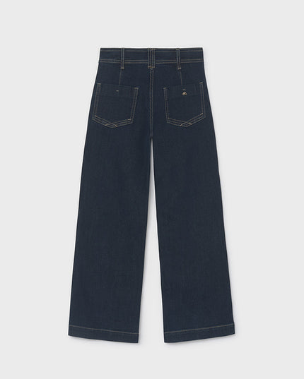 Pantalone denim wide leg - 7503