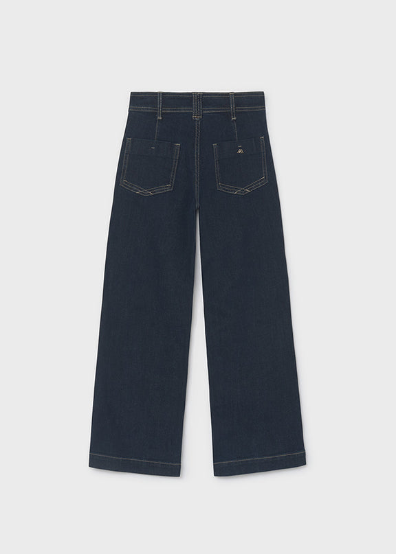 Pantalone denim wide leg - 7503