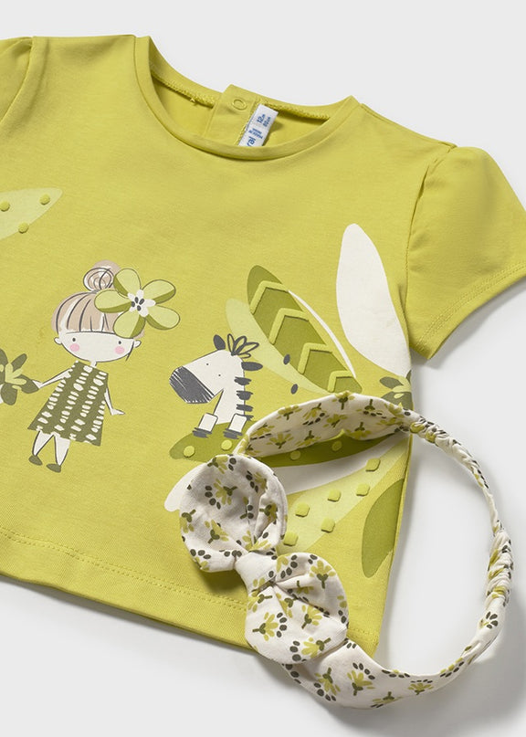 Maglietta m/c con cerchietto - 1044