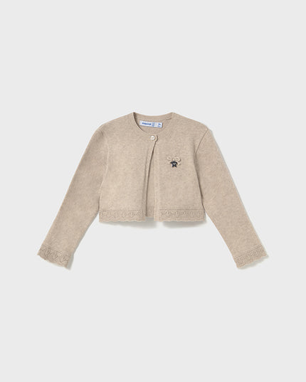 Cardigan tricot basico girocollo - 302