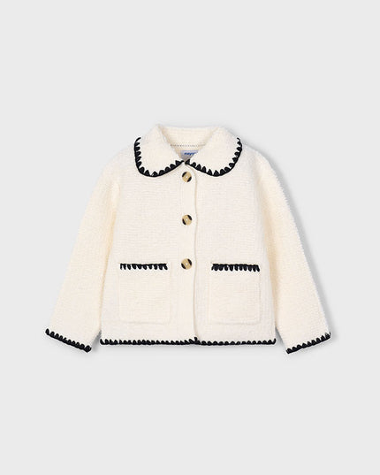 Giacca tricot boucle - 4436