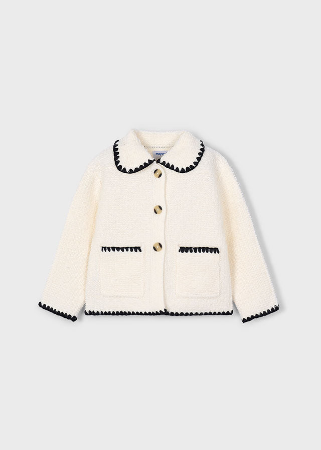 Giacca tricot boucle - 4436