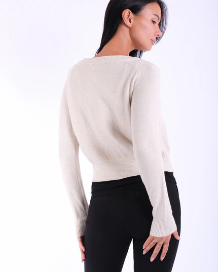 Cardigan catenina lurex - AI9410