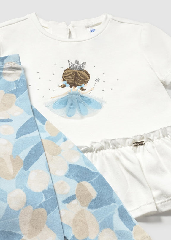 Completo leggings stampato - 1735